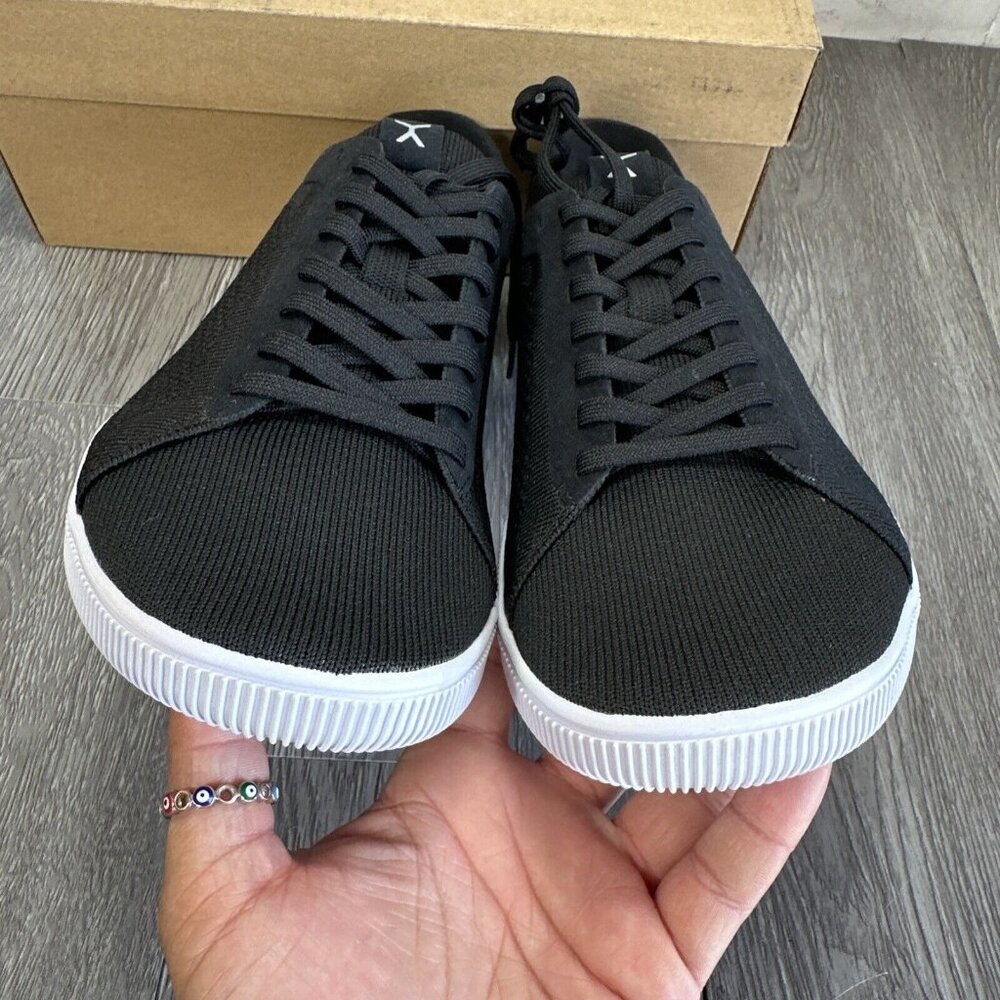 FLUX UNISEX ADAPT TRAINER SNEAKERS BLACK KNIT SIZE Barefoot - Picture 5 of 9